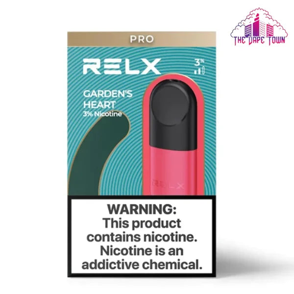RELX Pod Pro – Garden’s Heart (Strawberry ICE) – 3% Nicotine