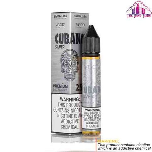 Vgod Cubano Silver Salt Nic - 30ml