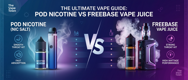 Pod Nicotine vs Freebase Vape Juice Explained for Pakistani Vapers