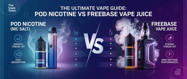 Pod Nicotine vs Freebase Vape Juice Explained for Pakistani Vapers
