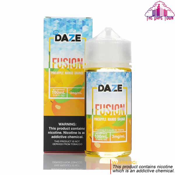 7 Daze Fusion Pineapple Mango Orange Iced - 100ml