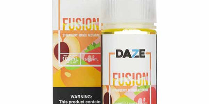 7 Daze Fusion Strawberry Mango Nectarine Iced 3mg - 100ml