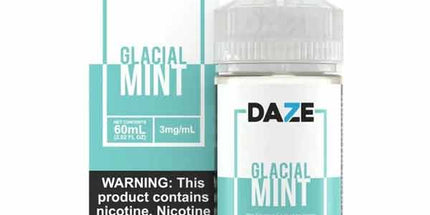 7 Daze Glacial Mint Iced E-juice 60ml - 3mg