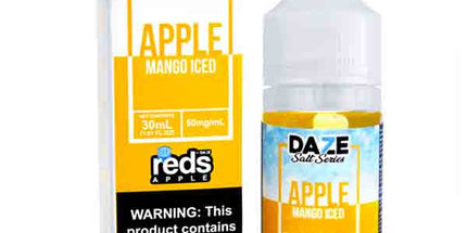 7 Daze Reds Apple Mango Fruit Iced 30/50mg E-Liquid - 30ml