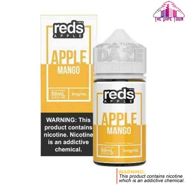 7 Daze Reds Apple Mango Fruit Iced 3mg E-Liquid - 60ml