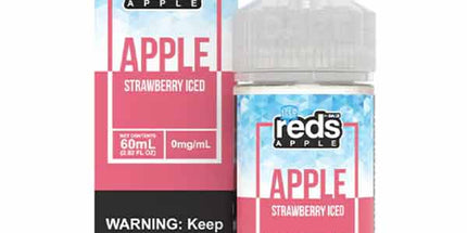 7 Daze Red's Apple Strawberry Iced E-juice - 60ml