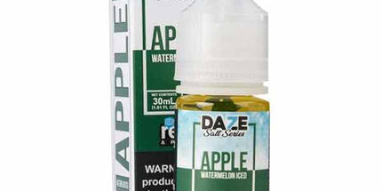 7 Daze Red's Apple Watermelon Iced Nic Salt - 30ml