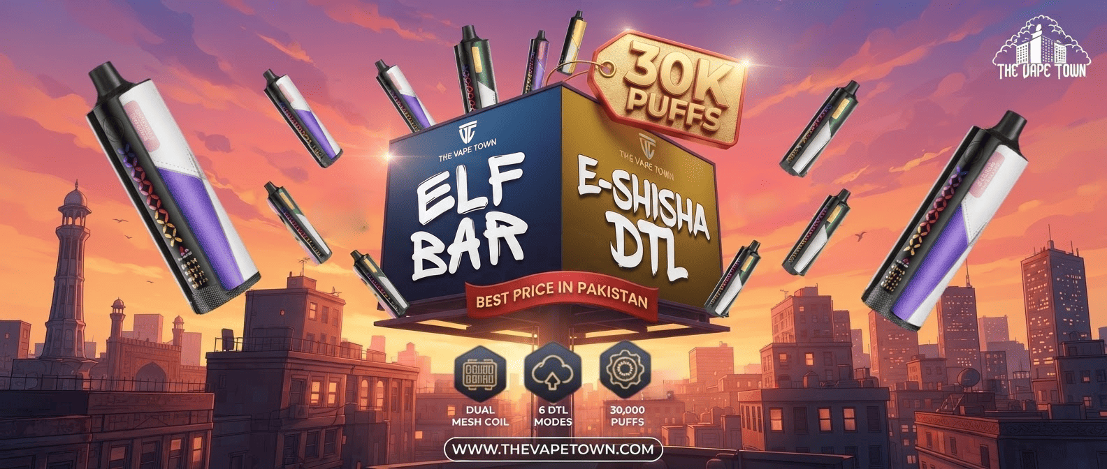 ELF BAR E-SHISHA DTL
