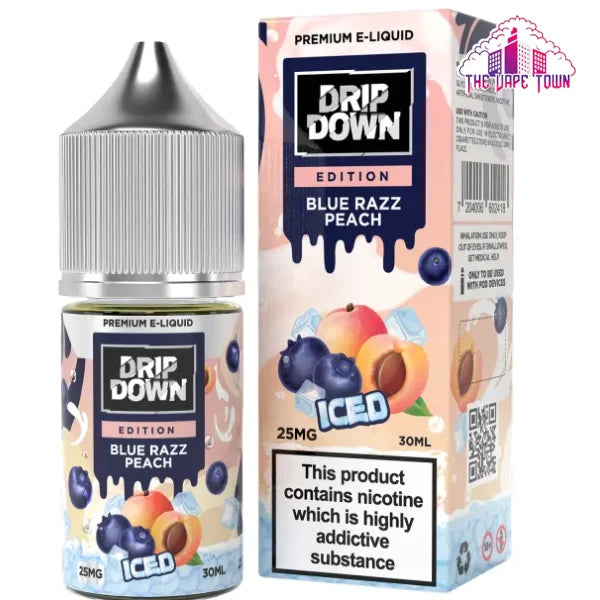 DRIP DOWN EDITION BLUE RAZZ PEACH ICE - 30ML