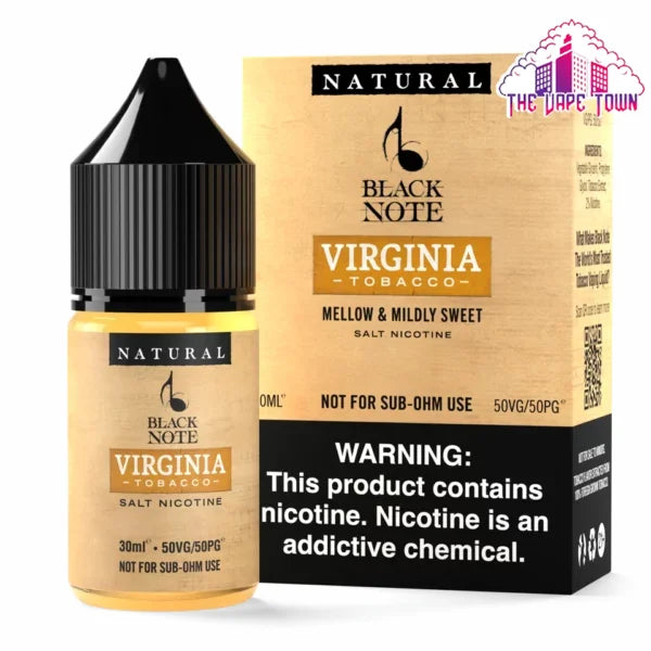 BLACK NOTE SALT VIRGINIA 30ML