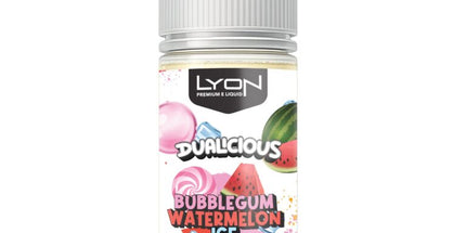 LYON Dualicious E-Liquid – Watermelon Bubblegum Ice 100ml (3mg)