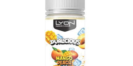 LYON Dualicious E-Liquid – Mango Peach Ice 100ml (3mg)