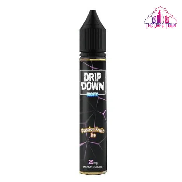 Drip Down Frosty Passion Fruit Ice Salt Nic - 30ml