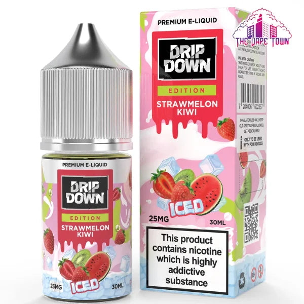 DRIP DOWN EDITION STRAWMELON KIWI ICE - 30ML