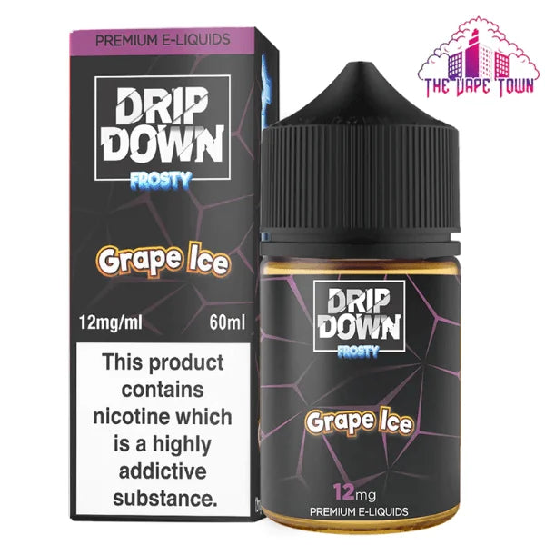 DRIP DOWN FROSTY GRAPE ICE 60ML 12MG