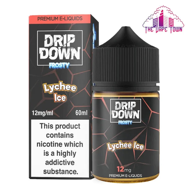 DRIP DOWN FROSTY LYCHEE ICE 60ML 12MG