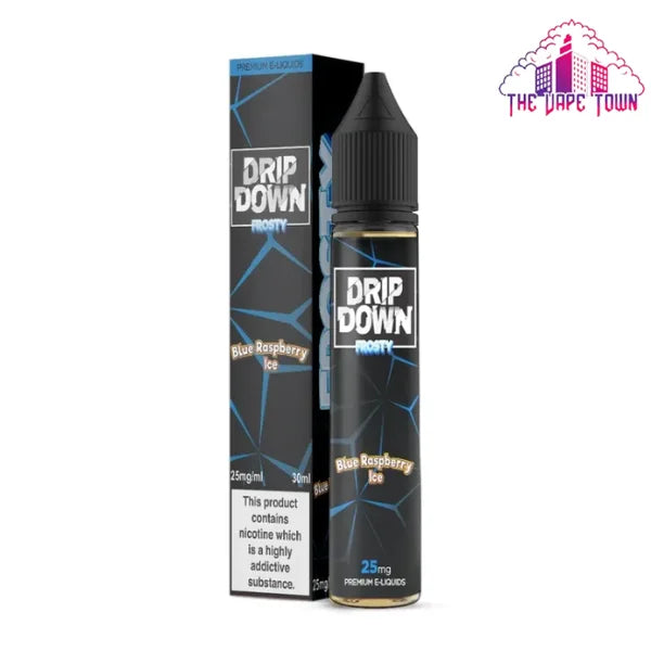 DRIP DOWN FROSTY NIC SALT BLUE RASPBERRY ICE – 30ML (25/50MG)