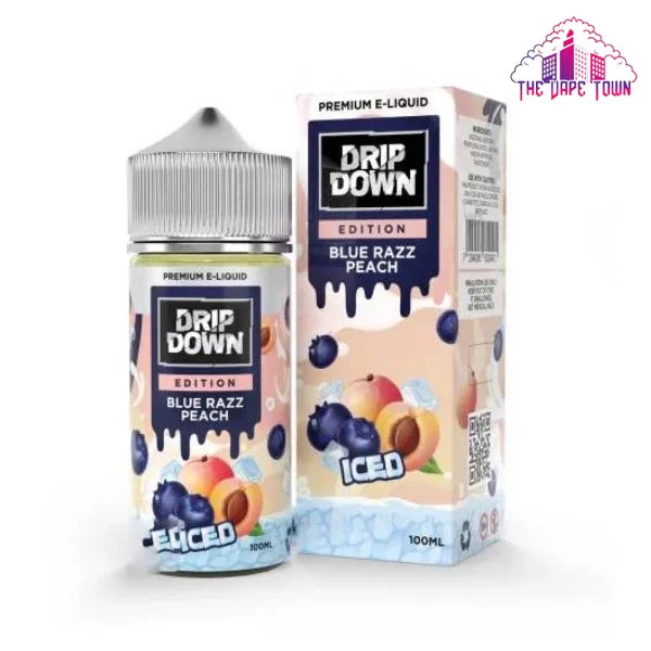 DRIP DOWN EDITION BLUE RAZZ PEACH ICE - 100ML