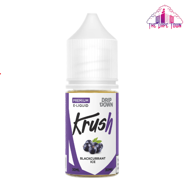 Drip Down BlackCurrent Ice By Krush Series – 30ml