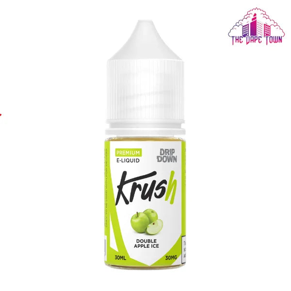 Drip Down Double Apple Ice By Krush Series 30ml The Vape Town Drip Down Double Apple Ice By Krush Series 30ml The Vape Town