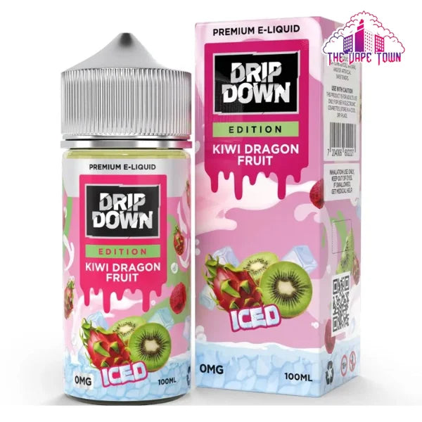 Drip Down Edition Kiwi Dragon Fruit Ice - 100ml