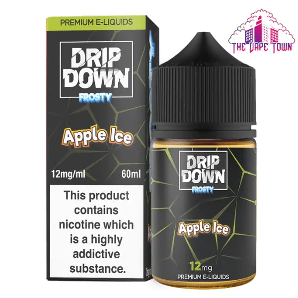 DRIP DOWN FROSTY APPLE ICE 60ML 12MG