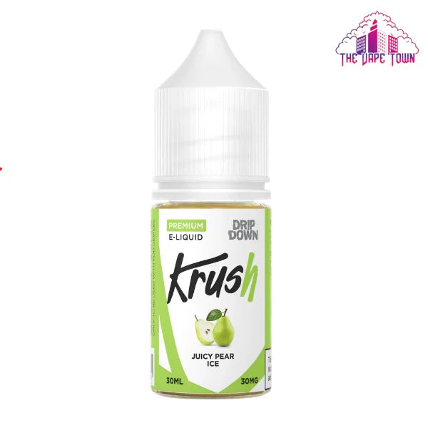 Drip Down Juicy Pear Ice By Krush Series – 30ml