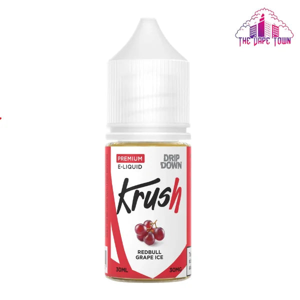 Drip Down RedBull Grape Ice By Krush Series – 30ml