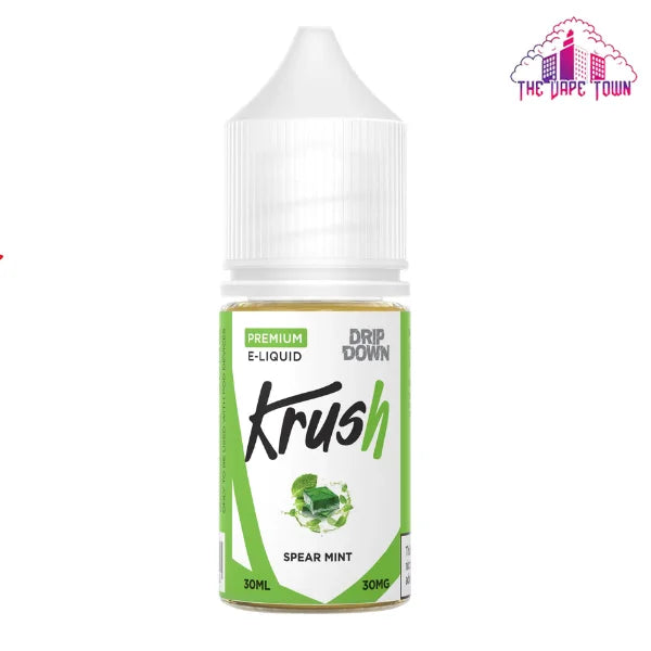Drip Down Spearmint Ice By Krush Series – 30ml