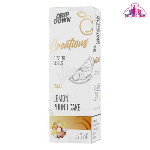 Drip Down Creations Lemon Pound Cake 30ml E-liquid