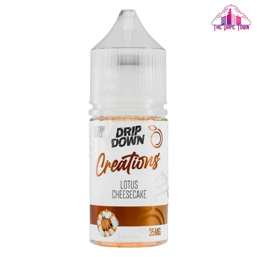 Buy Drip Down Creations Lotus Cheesecake 30ml E-liquid | Pakistan The Vape Town Buy Drip Down Creations Lotus Cheesecake 30ml E-liquid | Pakistan The Vape Town