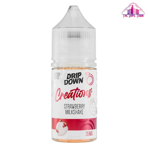 Buy Drip Down Creations Strawberry Milkshake 30ml E-liquid | Pakistan The Vape Town Buy Drip Down Creations Strawberry Milkshake 30ml E-liquid | Pakistan The Vape Town