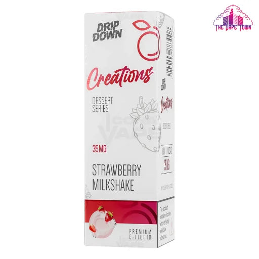Drip Down Creations Strawberry Milkshake 30ml E-liquid