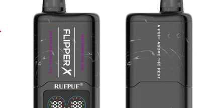 Flipper X Disposable Vape – Grape Red Bull Ice + Watermelon Ice (50mg) 20000 Puffs