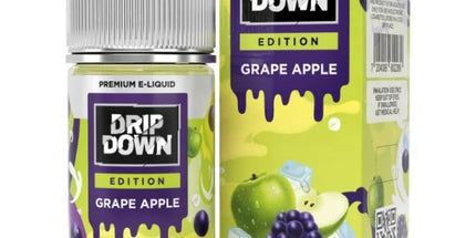 grape apple vape juice DRIP DOWN EDITION GRAPE APPLE ICE