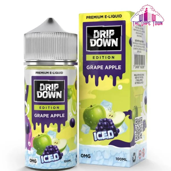 DRIP DOWN EDITION GRAPE APPLE ICE - 100ML