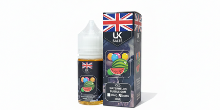 UK Salts Watermelon Bubble Gum