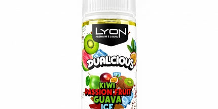 Kiwi Passion Fruit Guava Ice Lyon Dualicious E-Liquid