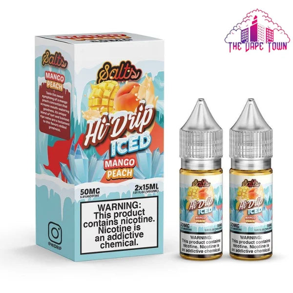 Hi Drip Mango Peach Iced Nic Salt - 30ml