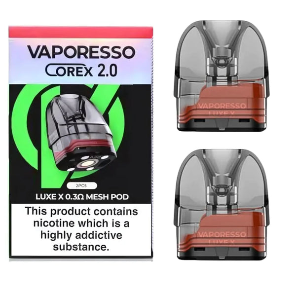 VAPORESSO LUXE X COREX 2.0 REPLACEMENT POD
 - 5ml