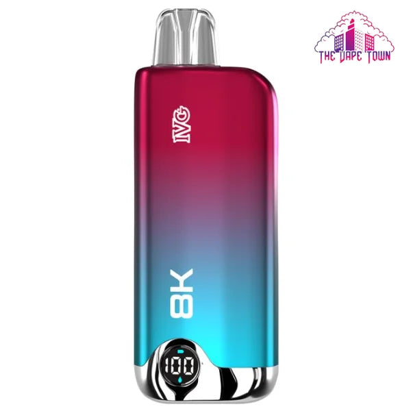 IVG 8000 Puffs Watermelon Cotton Candy Ice (35 mg)