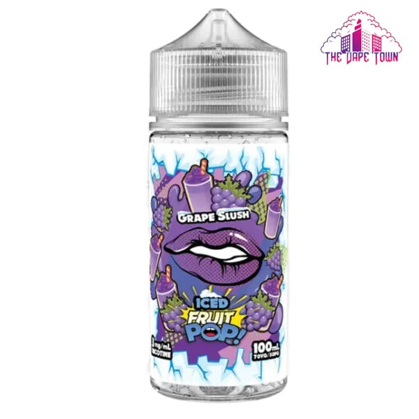 Ice Pop - Grape Slush 100ml The Vape Town Ice Pop - Grape Slush 100ml The Vape Town