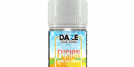 7 Daze Fusion Orange Yuzu Tangerine iced nice  Salt - 30ml