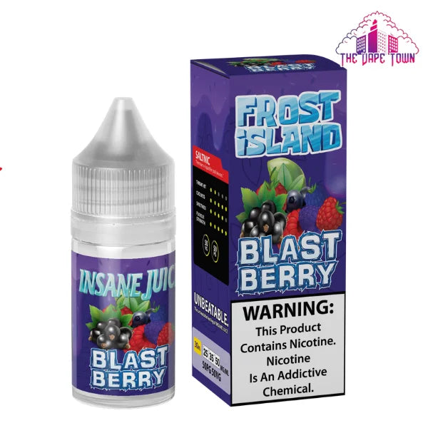 Insane Juice Frost Island Blast Berry Ice - 30ml The Vape Town Insane Juice Frost Island Blast Berry Ice - 30ml The Vape Town