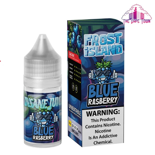 Insane Juice Frost Island Blue Raspberry Ice - 30ml