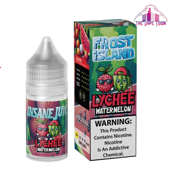 Insane Juice Frost Island Lychee Watermelon Ice - 30ml