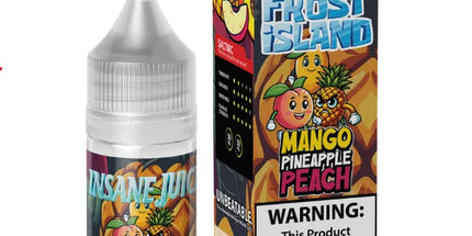 Insane Juice Frost Island Mango Pineapple Peach Ice - 30ml