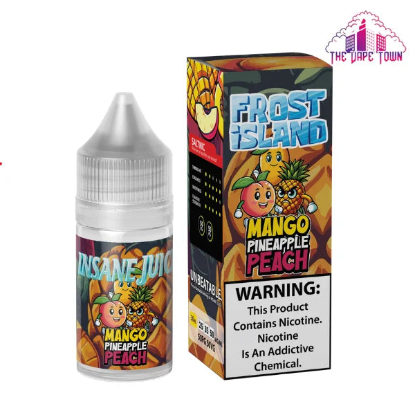 Insane Juice Frost Island Mango Pineapple Peach Ice - 30ml