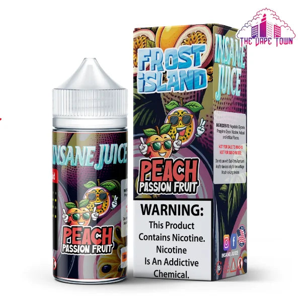 Insane Juice Peach Passion Fruit - 100ml