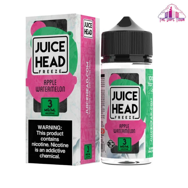 Juice Head Extra Freeze Apple Watermelon - 100ml  The Vape Town